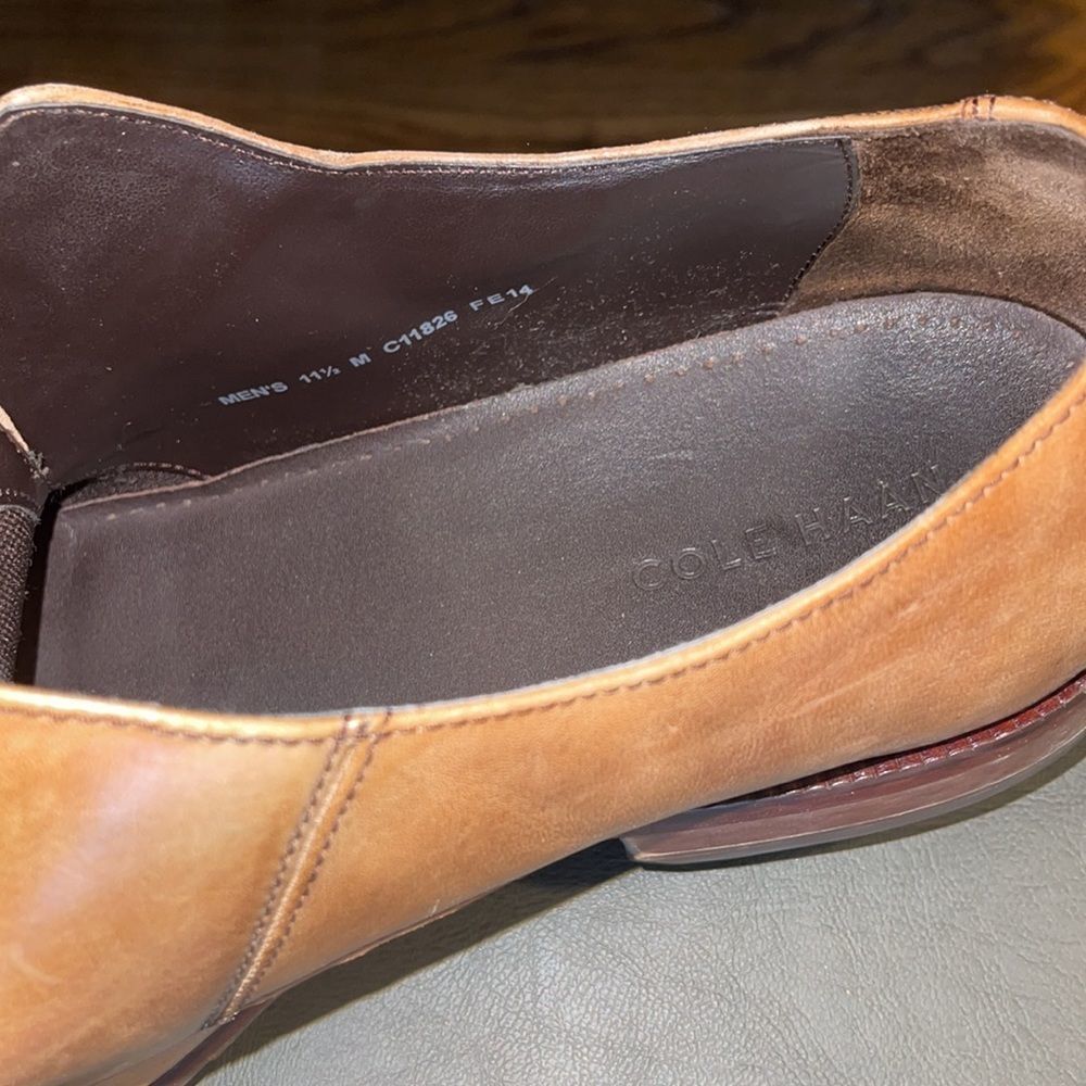 Cole Haan Leather Monk Strap Dress Shoes - Picture 7 of 7